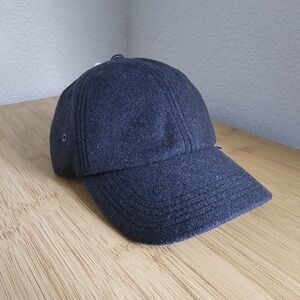 Keds Gray Wool Baseball Cap